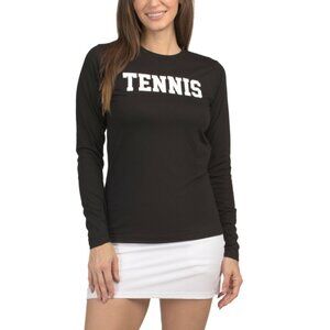 THE BUBBLE Black/white Long Sleeve Tee